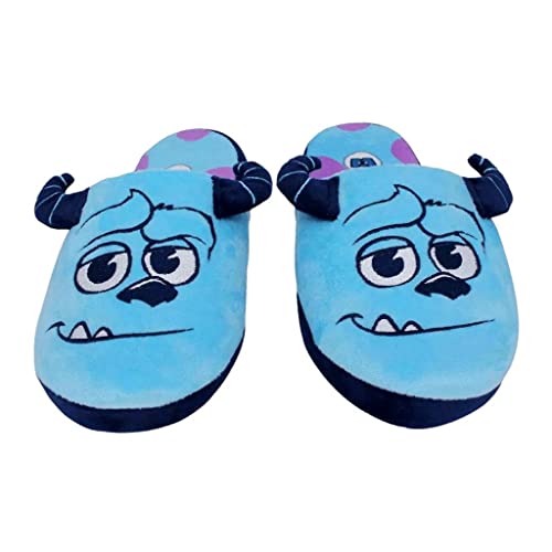 Sullivan Pantufa Chinelo De Quarto Adulto Azul Unissex Oficial Disney Monstros S.A Pixar Tamanho:M;C