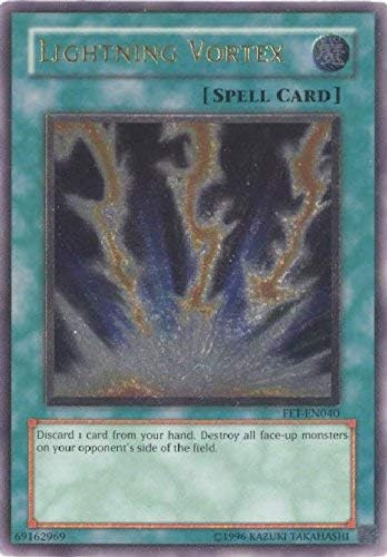 Amazon.com: Yu-Gi-Oh! - Lightning Vortex (FET-EN040) - Flaming Eternity ...