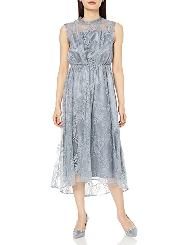 [ドリードールダイヤモンド] カジュアルパーティードレス レディース ブルーグレー 38