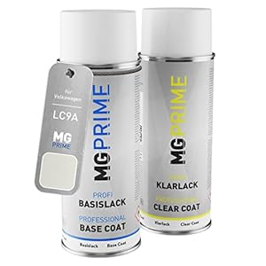 MG Prime VW LC9A Pure White Lack Spraydosen Set
