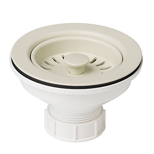 Kraus Kitchen Sink Strainer for 3.5-Inch Drain Openings in Beige, PST1-BG