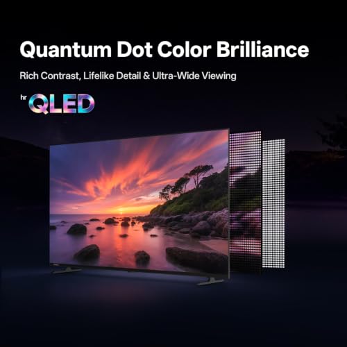 Image of HORION Roku TV 32 inch QLED Smart HD Television with Quantum Dot Color