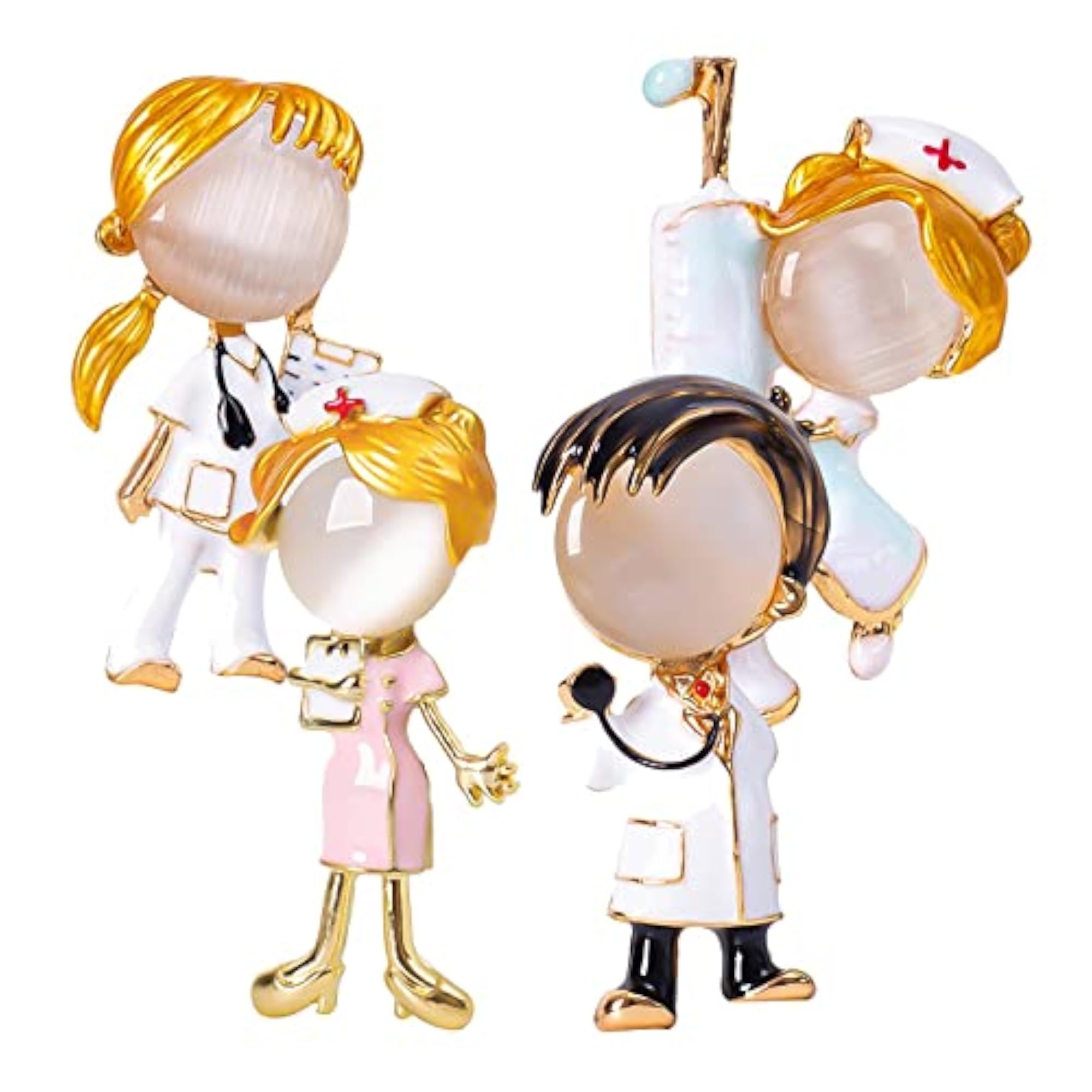 Alloy Brooch Pin Badge for New Year