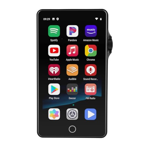 80GB MP3 Player with Bluetooth & WiFi, Android Music Player with Spotify, Pandora, Amazon Music & Audible, 4.02' HD Touchscreen, Built-in Speaker, Play Store Support, Expandable up to 512GB