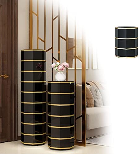 Shoe Storage Cabinet Cabinets Hallway Slim Cupboard Cupboards Hallways Slimline，360° Rotating Shoe Rack - Hidden Shoe Cabinet for Entryway, Corner Shoe Shelf with Doors, Vertical Storage Org