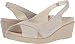 Crocs Women's Leigh Ann Shimer Slngbck WDG W Wedge Sandal, Oyster/Cobblestone, 8 M US