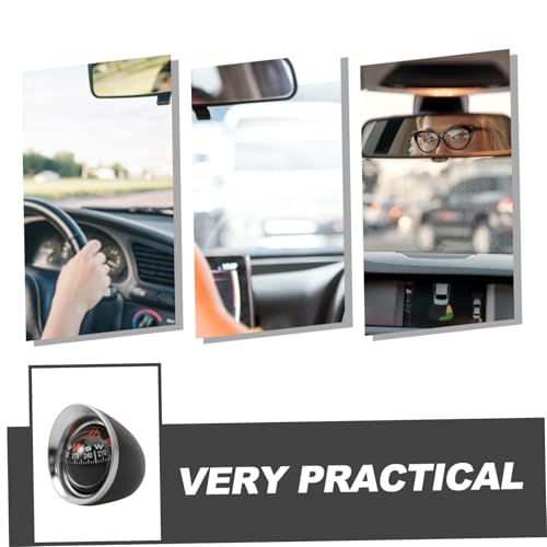 Brújula para carro Happyyami pequeña para tablero miniatura 7