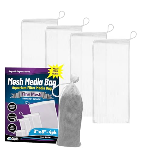 Aquatic Experts Fine Aquarium Media Bags (4 Pack)