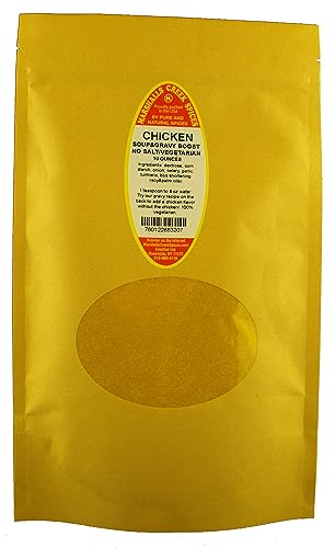 Marshalls Creek Spices SOUP AND GRAVY BOOST, CHICKEN, NO SALT/VEGETARIAN 10 ounce ECO Friendly Kraft Stand-up Pouch