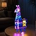Nitemode LED Light Kit Compatible with Lego Fortnite Supply Llama 77071 Building Set, Upgraded Brightness Adjustable Lighting Accessories(No Model)