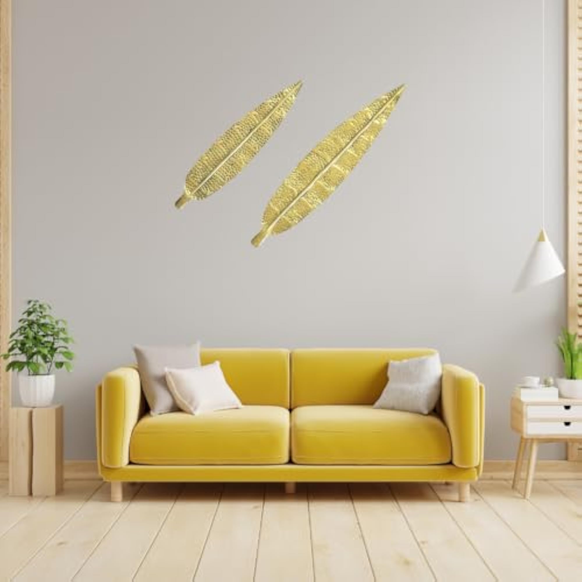Mini Metal Abstract Wall Sculpture for Home Decor
