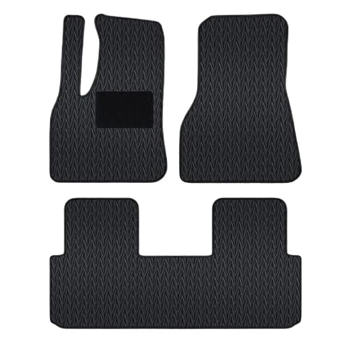 Tapis de sol voiture Tesla Model S 2015-2022 tapis auto noir