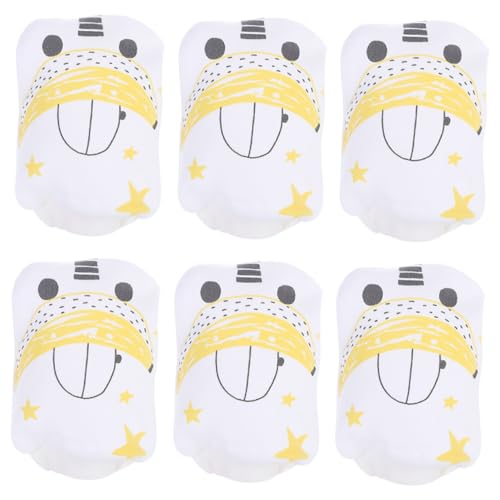 3pairs Adjustable Scratch Cotton Mittens of Boy Girl Gloves for Newborns Breathable and Skin-friendly for Preventing Scratches for Boys and Girls