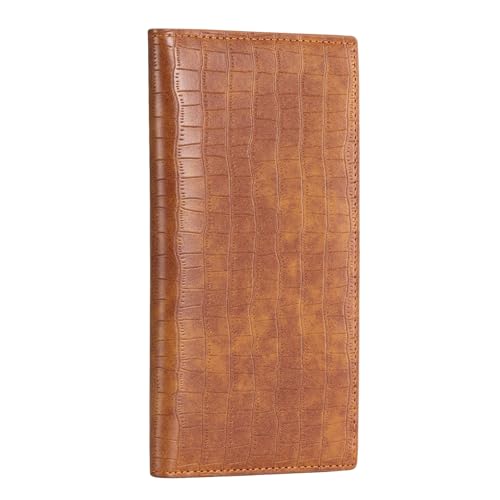 Image of CoBak Checkbook Cover for Women & Men - PU Leather Case with RFID Blocking | Classic Design Check Book Holder for Personal and Business