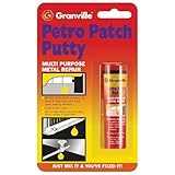 Granville Petro Patch Putty – 50g | Steel Reinforced Epoxy Putty for Petrol – Diesel & Water Tank Repairs | Quick Curing – Rust Resistant – Drills & Paintable | High Temperature Resistant Repair Putty