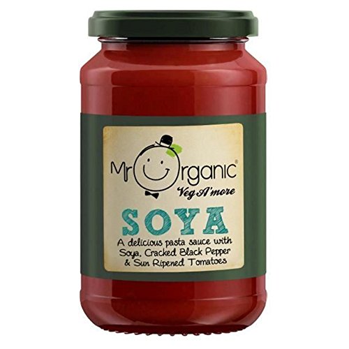 Mr Organic Soya Black Pepper & Tomato Pasta Sauce - 350g