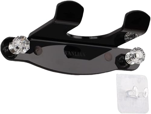 Miniatura 5 de WANLIAN Soporte universal para secador de pelo, estante de montaje en pared, soporte para secador de pelo, soporte de pared para baño, secador de