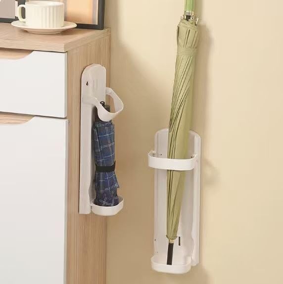 Image of Wall Mounted Stand, Umbrellas Holder, Space Saving Umbrella Stand, Modern Umbrella Holder, Multifunctional Storage Rack