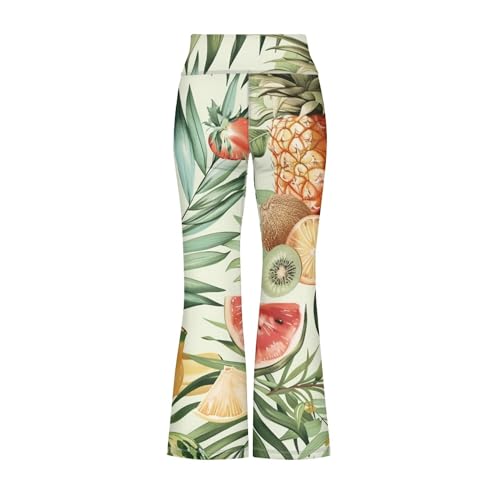 Kids Summer Casual Relaxed Outfit Flare Yoga Pants for Girls Bell Bottom Leggings High Waist Loose Comfy Trouser2