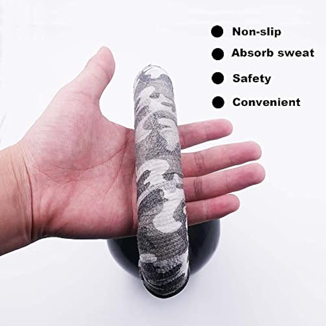 Grip Tape Non-Slip and Breathable - Kettlebell Handle, Hockey, Baseball - 2 inch Width 14.7 feet Length