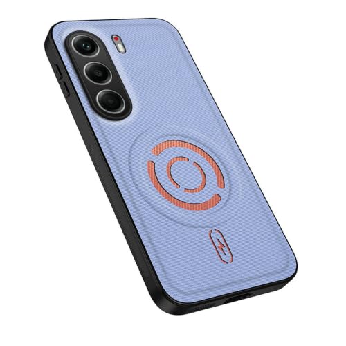 MTRIEBA Magnetic Phone Case for Tecno Camon 40, Blue
