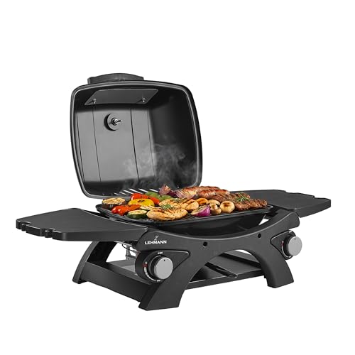 LEHMANN Gasgrill, Tragbarer...