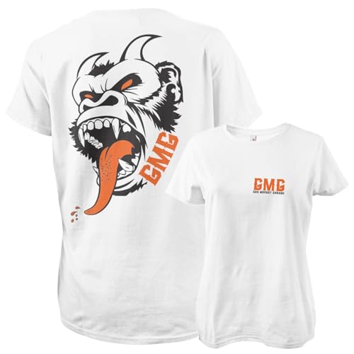 T-shirt Gas Monkey Garage femme coupe ajustée confort Deamon Monkey