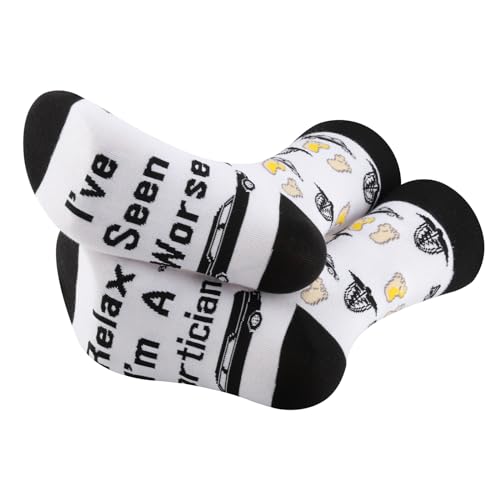 PXTIDY 1 Pair Last Mortician Socks for Women - Funeral Director & Responder Gift3