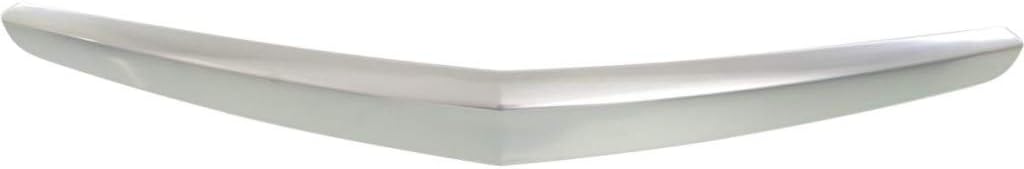 for Cadillac ATS Bumper Trim 2013-2018 Driver OR Passenger Side | Single Piece | Rear | Molding | Sedan | Chrome | GM1144114 | 20907953