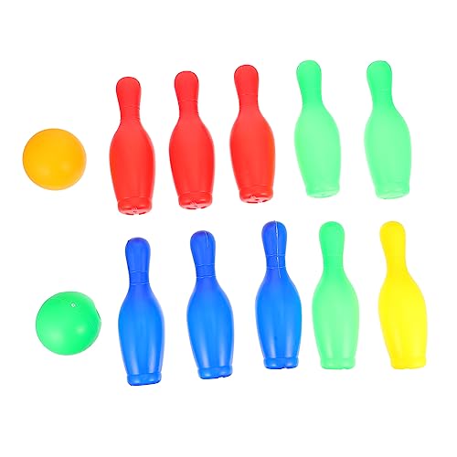 YARNOW Educational Bowling Ball Set for Toddlers Cm Plastic Safe Multiplayer Game Kit