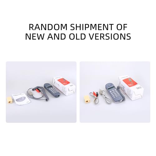 CRUISER C019 Telephone Phone Line Network Cable Tester Butt Test Tester Lineman Tool Cable Set with Connectors and Joiner