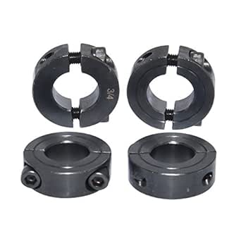 SC125S Clamp Collar 2-Pack 1-1/4" Single Split Steel Shaft Collars - Foto 5
