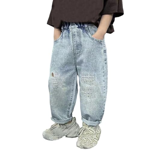 Jean baggy garçon 14 ans pantalon large noir Y2K pour look casual