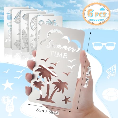 Plantillas para diario y scrapbooking Lewtemi de estilo veraniego 3