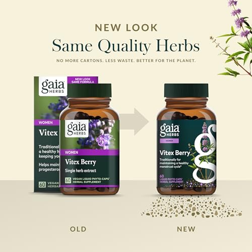 Gaia Herbs, Vitex Berry, 60 Veggie Liquid Phyto-Caps
