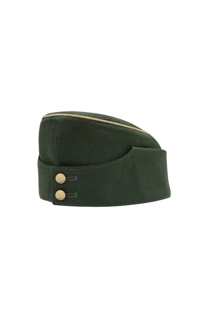 M42 Heer/Elite General Reed Green HBT overseas cap