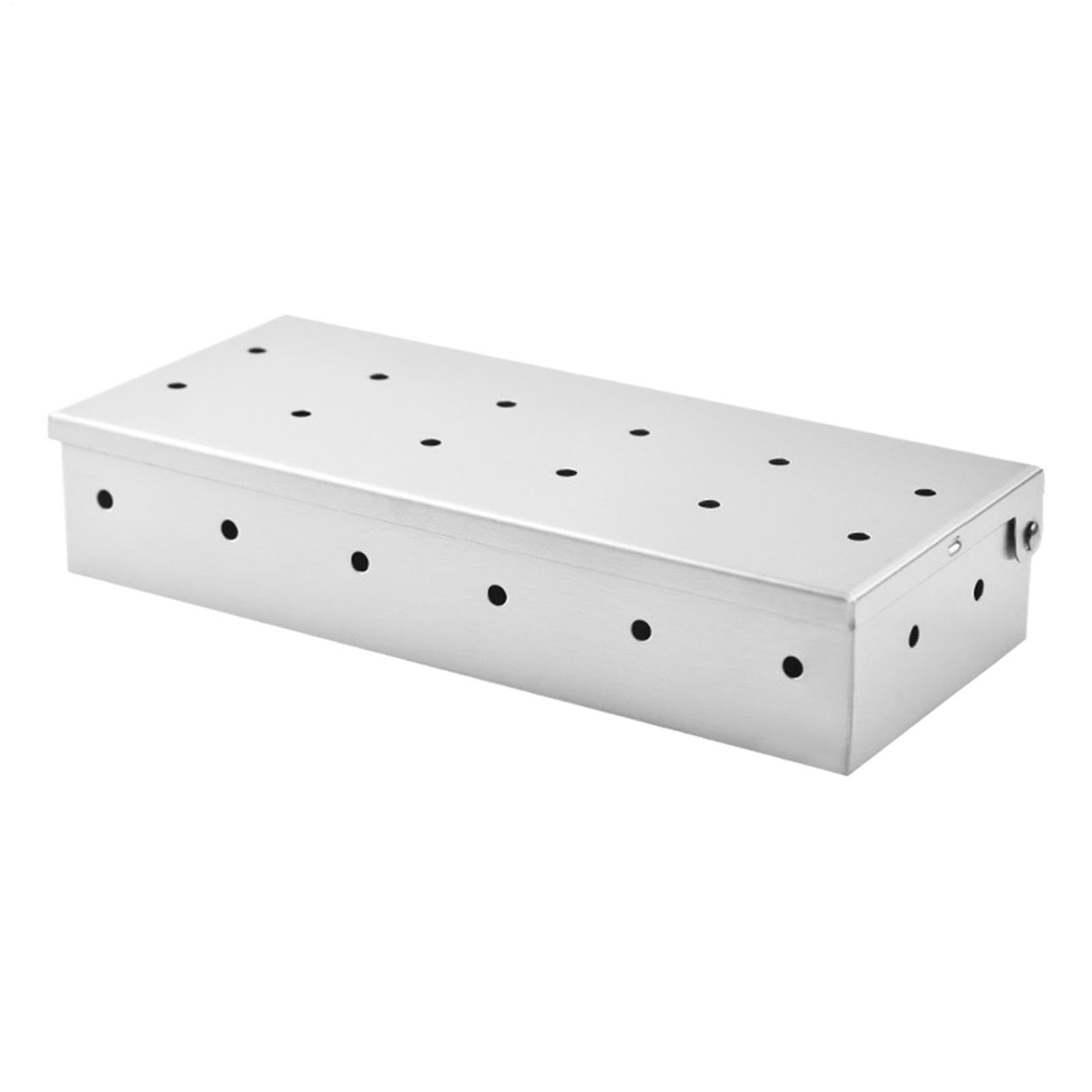 Caja de virutas de madera para barbacoas en acampadas y picnics familiares