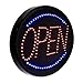 Alpine Led Open Signs for Business Window - Flashing & Stable Bright High Visibility Lighted Open Led Sign, Electric Store Open Sign to Hang in Store, Restaurant, Bar, Barber Shop (Oval, 23
