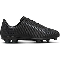 Nike Unisex Kids Jr. Vapor 16 Club Fg/Mg Football Shoe, Black Black Deep Jungle, 5.5 UK