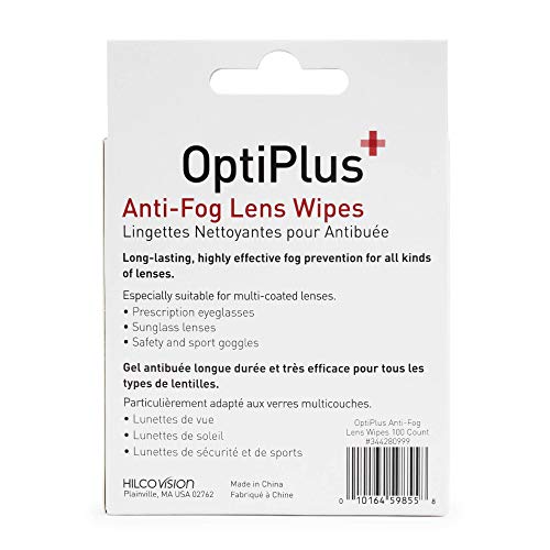 Optiplus SCOBUTY Anti Fog Pre-Moistened Cleaning Wipes thumb #2