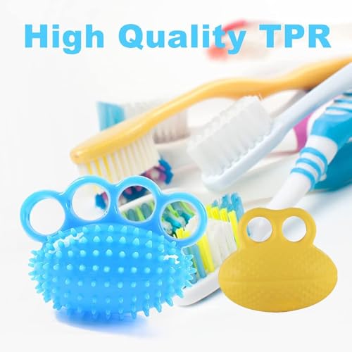 2 Stück Stressball Für Hände Therapie, Handtrainer Fingertrainer, Massageball Für Die Hand, Finger Training, Lindert Stress, Für Hände Therapie Arthrose, Knetball Für Hände therapie, Antistressball