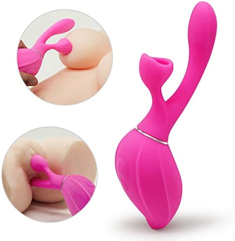 7 Viabration 7 Huff and Puff Sucking Modes USB Rechargeable Waterproof Slient Six Toys for Women and Couples