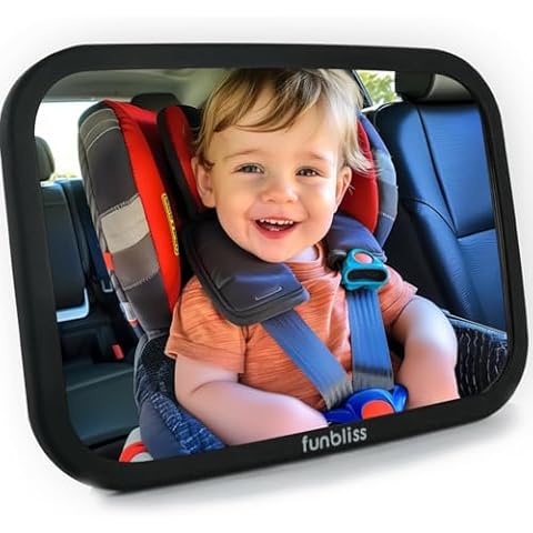 Funbliss Baby Car Mirror Cover
