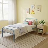 -【Polyvalent et Fonctionnel】 : Convient parfaitement aux chambres d’enfant, studios ou pièces d’amis, avec un espace sous le lit pour un rangement pratique