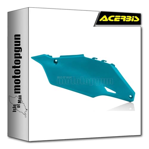 Side panels vert metal Acerbis 0023651.132 avec finition premium pour KX 250 X