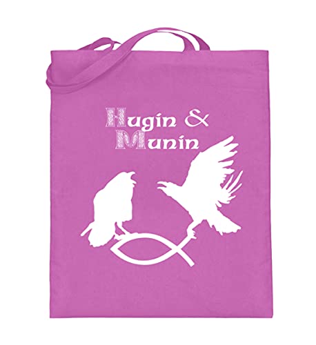 Sac en jute rose bonbon fourre-tout grand format avec anse longue