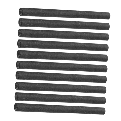 DOITOOL 10pcs Graphite Rod Stirring Rod for Casting Stir Stick for Casting Graphite Stirring Stick Carbon Graphite Dowsing Rods Cylinder Tube Bar Black re-usable