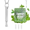 LAMKHOO 3 Packs of Plant-Based Spearmint Flavor Cores for Breathing Necklace to Break Habits Naturally | 9 Total Cores Fits Standard Necklace Diffusers for Anxiety Relief for Adults