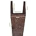 Ekena Millwork BMHH3C0040X040X096ZD 3-Sided (U Hand Hewn Endurathane Faux Wood Ceiling Beam, 4