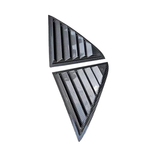 Persiennes de fenêtre finition carbone pour Chrysler 300 berline style haut de gamme